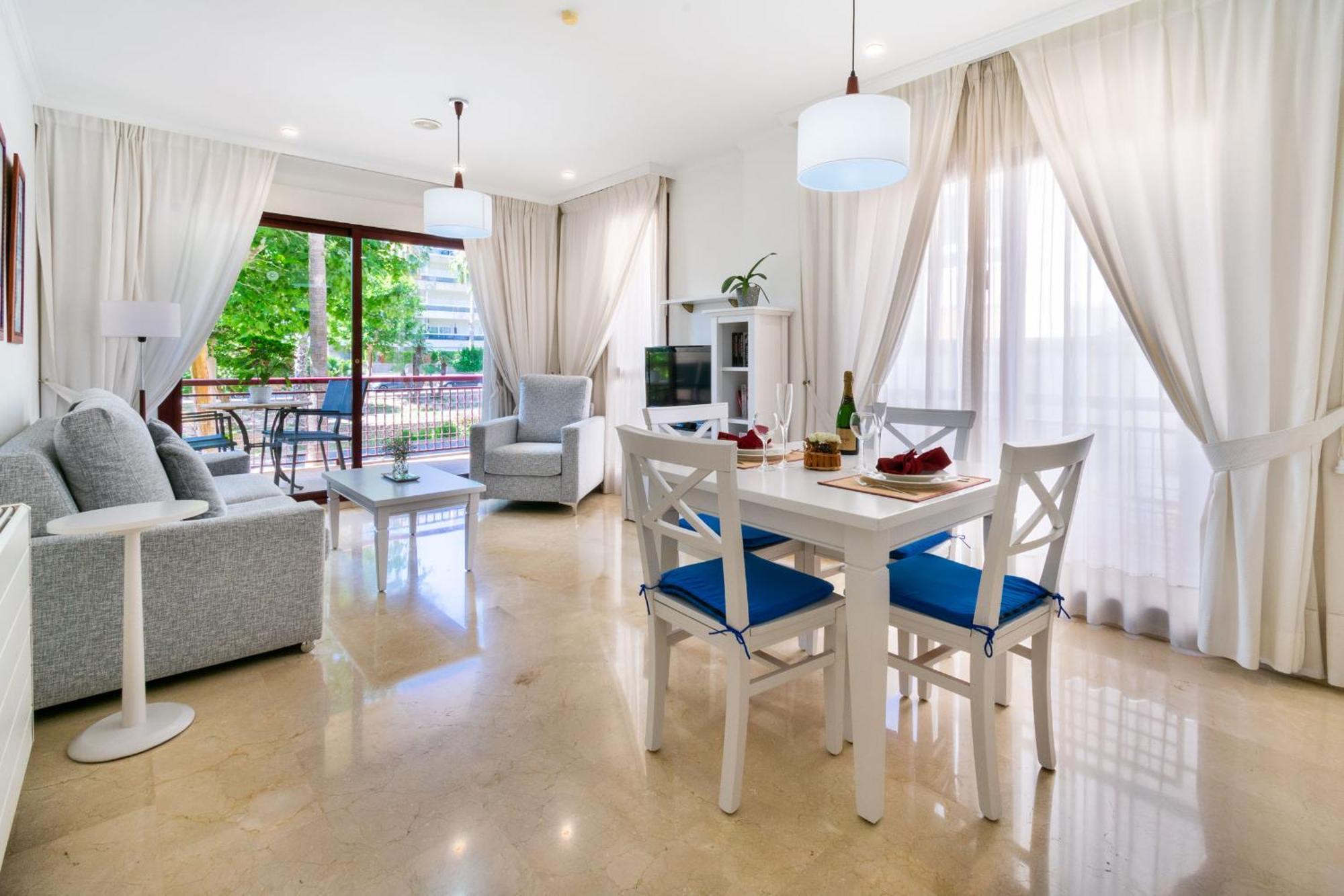 Apartamentos Albir Confort - Avenida 1 Dorm El Albir ภายนอก รูปภาพ