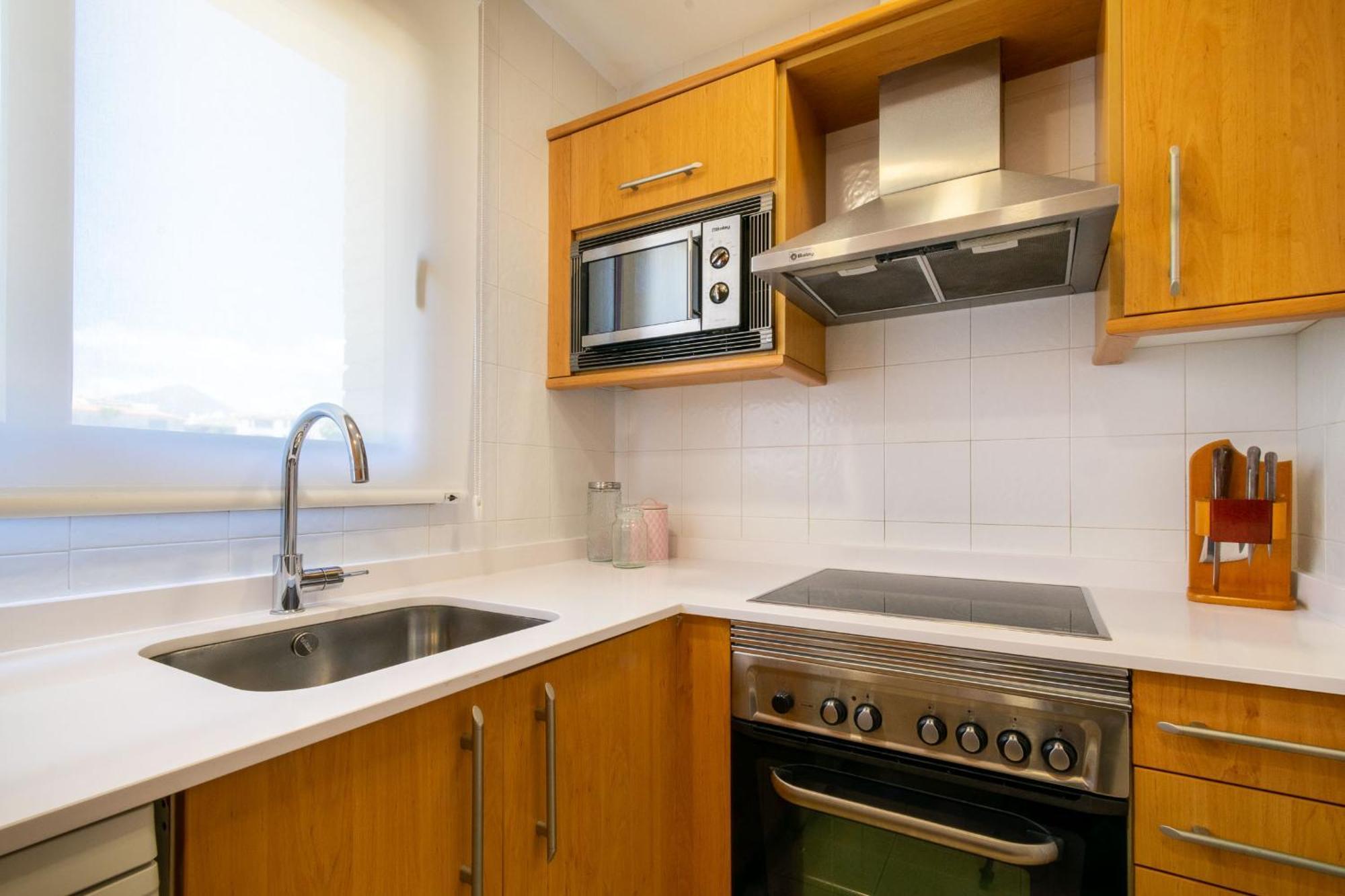 Apartamentos Albir Confort - Avenida 1 Dorm El Albir ภายนอก รูปภาพ