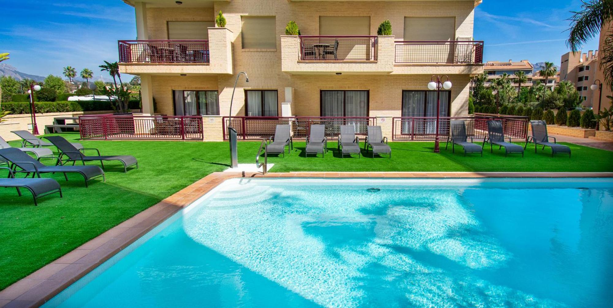 Apartamentos Albir Confort - Avenida 1 Dorm El Albir ภายนอก รูปภาพ