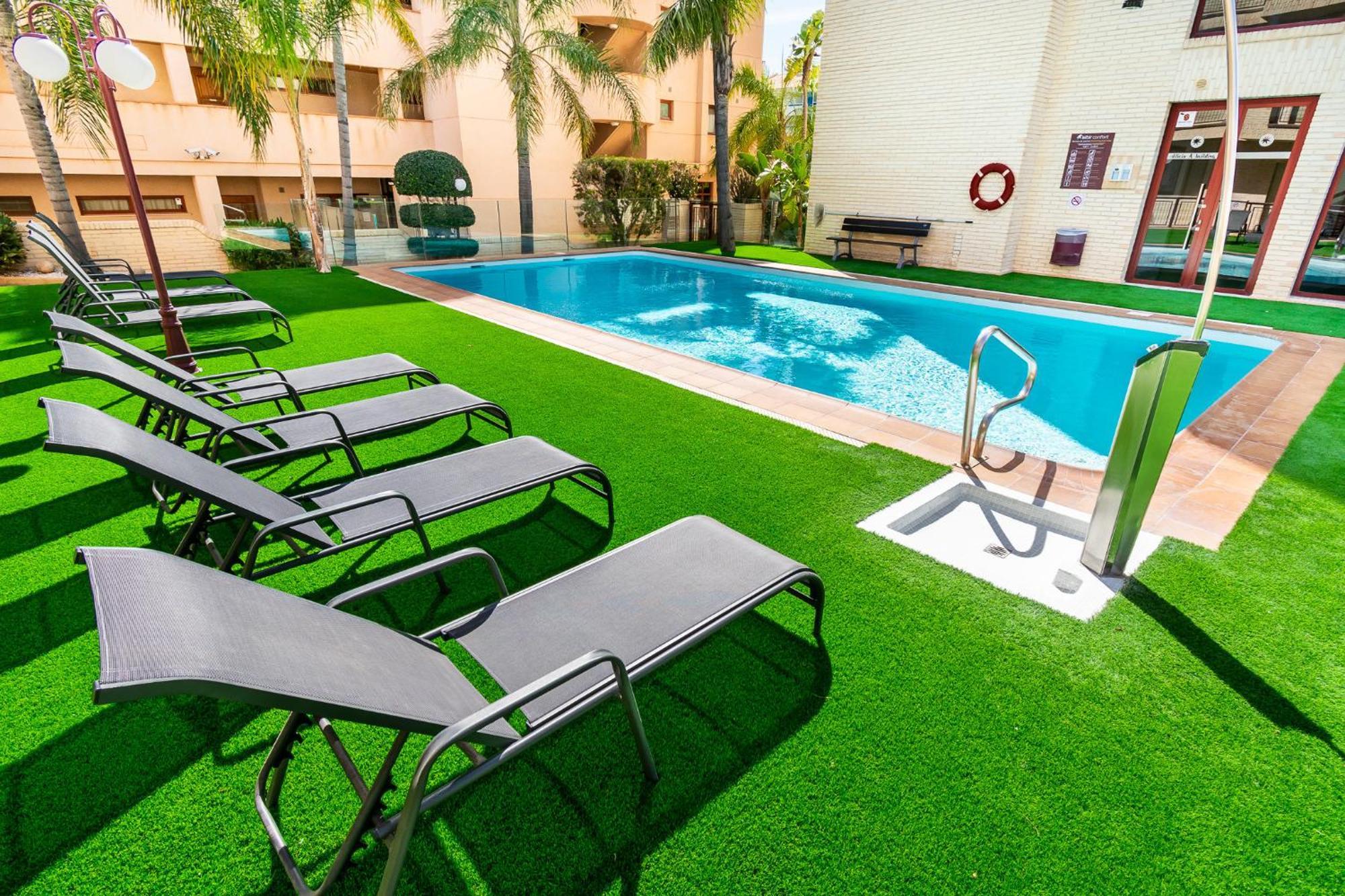 Apartamentos Albir Confort - Avenida 1 Dorm El Albir ภายนอก รูปภาพ